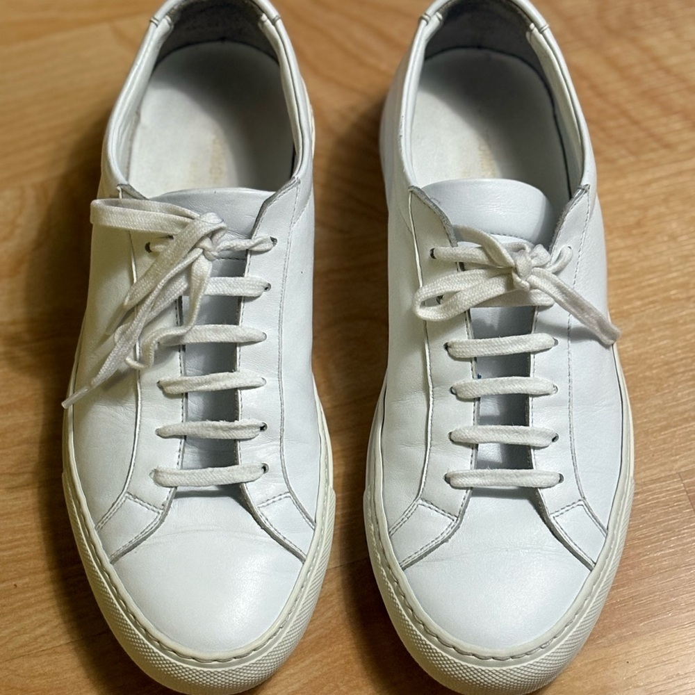 Common Projects White Leather Sneakers